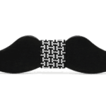 Moustache noir I noir blanc